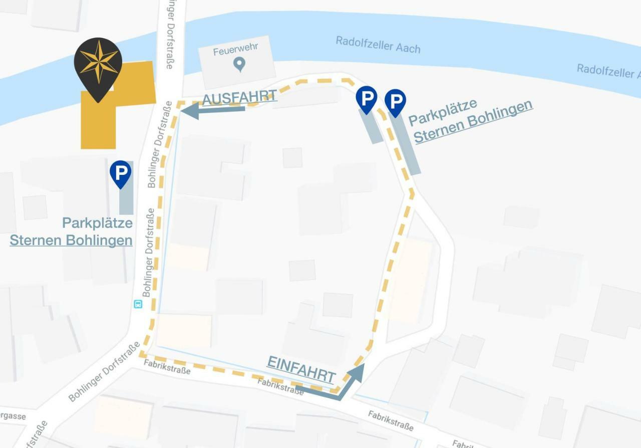 Sternen Bohlingen Aparthotel Kültér fotó